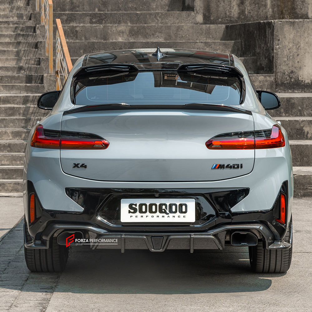 AUTHENTIC SOOQOO CARBON REAR DIFFUSER with BRAKE LIGHT for BMW X4 G02 LCI 2022+


Set includes:

Rear Diffuser with Brake Light

Material: Carbon

Note: Professional installation is required