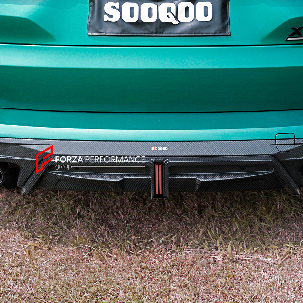 AUTHENTIC SOOQOO CARBON REAR DIFFUSER with BRAKE LIGHT for BMW X5M F95 LCI 2023+

Set includes:

Rear Diffuser with Brake Light

Material: Carbon

Note: Professional installation is required.

Contact us for pricing.

Why “Contact Us for Pricing”?

We don’t display fixed prices because our goal is to offer you the most competitive deal possible. Product costs often decrease over time, and by requesting a quote, you’ll receive our most up-to-date price on market.