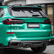 AUTHENTIC SOOQOO CARBON ROOF SPOILER for BMW X5 G05 2019+

Set includes:

Roof Spoiler

Material: Prepreg Carbon

Note: Professional installation is required

