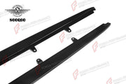 AUTHENTIC SOOQOO CARBON SIDE SKIRTS for BMW M5 F90 2017 - 2023 Forza Performance custom fit buy MP Style