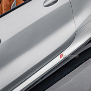 AUTHENTIC SOOQOO CARBON SIDE SKIRTS for BMW M8 F91 F92 2019+ BMW 8 SERIES G14 G15 2018+

Set includes:


Side Skirts

Material:&nbsp;Carbon&nbsp;

Note: Professional installation is required.