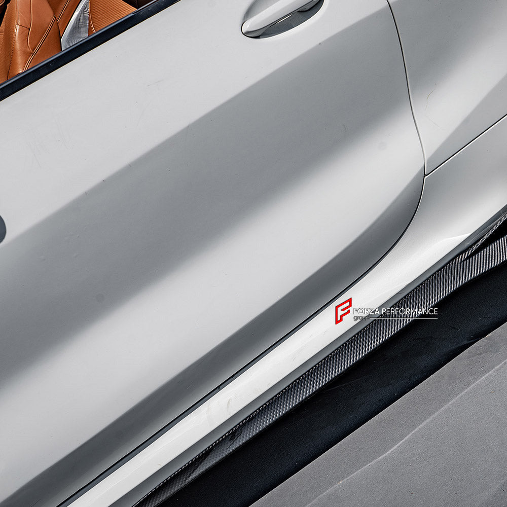 AUTHENTIC SOOQOO CARBON SIDE SKIRTS for BMW M8 F91 F92 2019+ BMW 8 SERIES G14 G15 2018+

Set includes:


Side Skirts

Material:&nbsp;Carbon&nbsp;

Note: Professional installation is required.