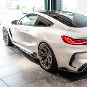 AUTHENTIC SOOQOO CARBON SIDE SKIRTS for BMW M8 F91 F92 2019+ BMW 8 SERIES G14 G15 2018+

Set includes:


Side Skirts

Material:&nbsp;Carbon&nbsp;

Note: Professional installation is required.