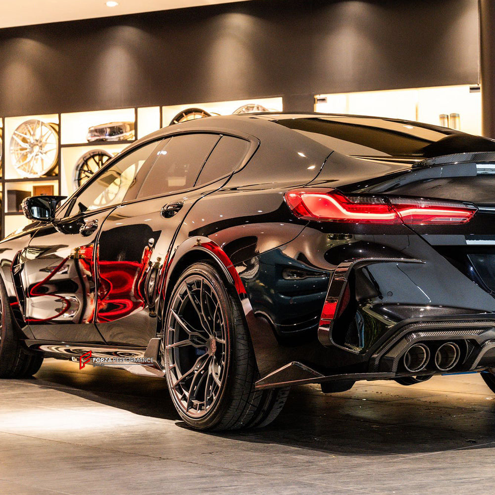 AUTHENTIC SOOQOO CARBON SIDE SKIRTS for BMW M8 F93 2019+ BMW 8 SERIES G16 2018+

Set includes:


Side Skirts

Material:&nbsp;Carbon&nbsp;

Note: Professional installation is required.