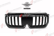 AUTHENTIC SOOQOO CARBON SINGLE SLAT FRONT GRILLE for BMW X1 U11 U12 2022+ Forza Performance custom fit buy OEM Style