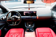 AUTHENTIC SOOQOO DRY CARBON 3 PIECE INTERIOR TRIM SET for BMW X3 G45 2024+
Set includes:

Dashboard Trim Cover
Center Console Panel
Gear Selector Surround
Material: Dry Carbon

NOTE: Professional installation is required.