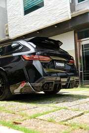 AUTHENTIC SOOQOO DRY CARBON BODY KIT for BMW M5 G99 2025+

Set includes:

Front Lip
Front Bumper Center Trim
Front Bumper Canards
Side Skirts
Roof Spoiler
Rear Diffuser

Material:Dry Carbon

NOTE: Professional installation is required

Payment ►
Visa
Mastercard
PayPal with a credit card (add 4.4% at checkout)
Payoneer
Cryptocurrency
Shipment ►
By express DHL/UPS/TNT/FedEx
To the local international airport
Special line by air
Special line by the sea
To Europe and the UK by train

Please let us know which sh