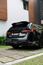 AUTHENTIC SOOQOO DRY CARBON BODY KIT for BMW M5 G99 2025+

Set includes:

Front Lip
Front Bumper Center Trim
Front Bumper Canards
Side Skirts
Roof Spoiler
Rear Diffuser

Material:Dry Carbon

NOTE: Professional installation is required

Payment ►
Visa
Mastercard
PayPal with a credit card (add 4.4% at checkout)
Payoneer
Cryptocurrency
Shipment ►
By express DHL/UPS/TNT/FedEx
To the local international airport
Special line by air
Special line by the sea
To Europe and the UK by train

Please let us know which sh