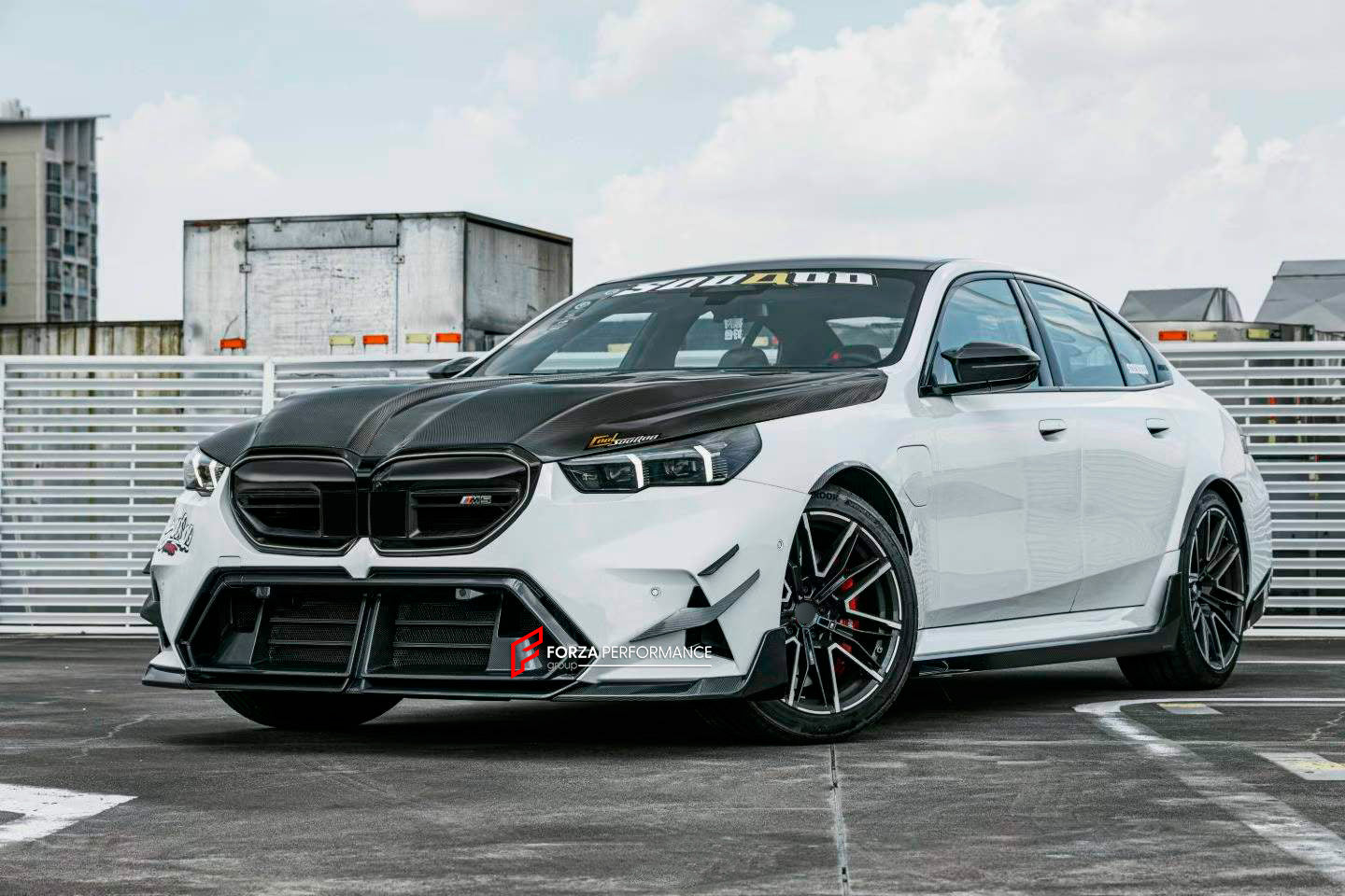 AUTHENTIC SOOQOO DRY CARBON FIBER BODY KIT for BMW M5 G90

Set includes:

Front Lip
Front Bumper Center Trim
Front Bumper Canards
Front Grille
Hood Bonnet
Fender Flares
Side Skirts
Roof Spoiler
Trunk Spoiler
Reflective Strip Cover Trims
Rear Diffuser

Rear Spoiler

Material: Dry Carbon

NOTE: Professional installation is required

Payment ►
Visa
Mastercard
PayPal with a credit card (add 4.4% at checkout)
Payoneer
Cryptocurrency
Shipment ►
By express DHL/UPS/TNT/FedEx
To the local international airport
Speci