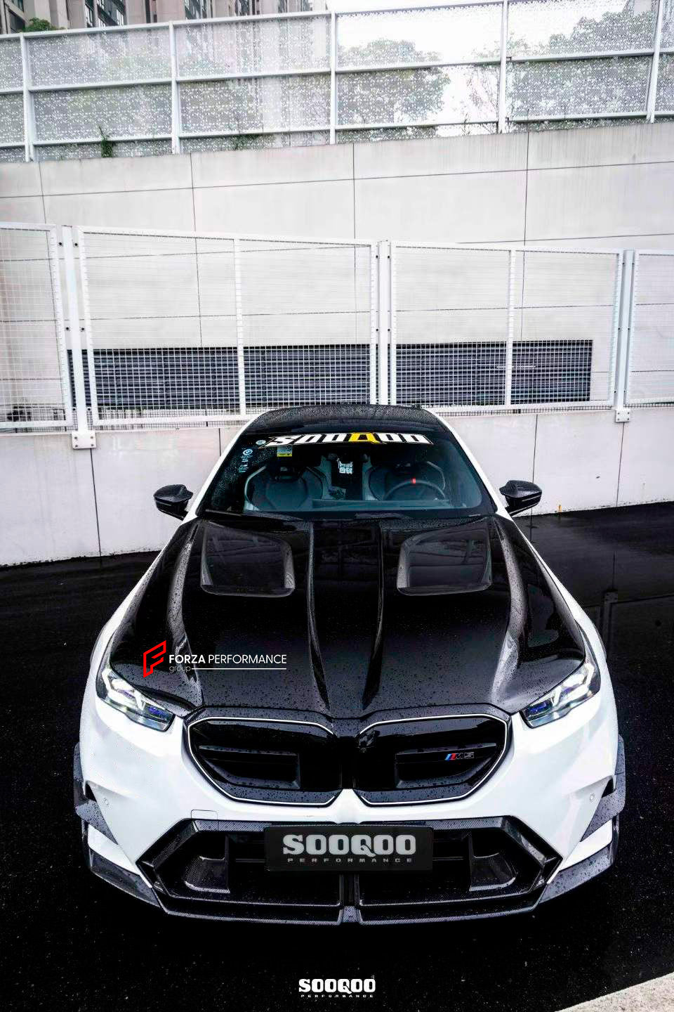 AUTHENTIC SOOQOO DRY CARBON FIBER BODY KIT for BMW M5 G90

Set includes:

Front Lip
Front Bumper Center Trim
Front Bumper Canards
Front Grille
Hood Bonnet
Fender Flares
Side Skirts
Roof Spoiler
Trunk Spoiler
Reflective Strip Cover Trims
Rear Diffuser

Rear Spoiler

Material: Dry Carbon

NOTE: Professional installation is required

Payment ►
Visa
Mastercard
PayPal with a credit card (add 4.4% at checkout)
Payoneer
Cryptocurrency
Shipment ►
By express DHL/UPS/TNT/FedEx
To the local international airport
Speci