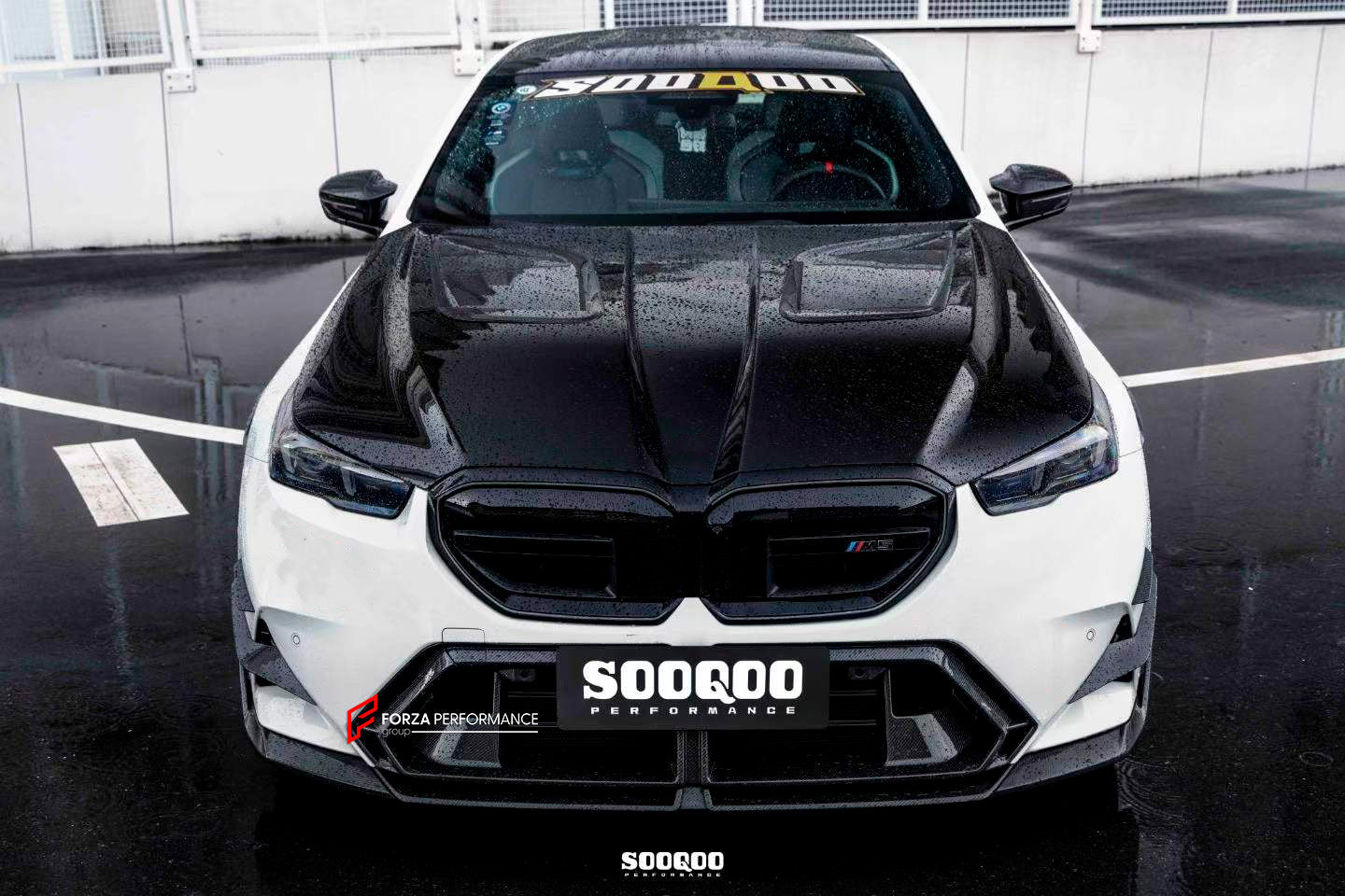 AUTHENTIC SOOQOO DRY CARBON FIBER BODY KIT for BMW M5 G90

Set includes:

Front Lip
Front Bumper Center Trim
Front Bumper Canards
Front Grille
Hood Bonnet
Fender Flares
Side Skirts
Roof Spoiler
Trunk Spoiler
Reflective Strip Cover Trims
Rear Diffuser

Rear Spoiler

Material: Dry Carbon

NOTE: Professional installation is required

Payment ►
Visa
Mastercard
PayPal with a credit card (add 4.4% at checkout)
Payoneer
Cryptocurrency
Shipment ►
By express DHL/UPS/TNT/FedEx
To the local international airport
Speci