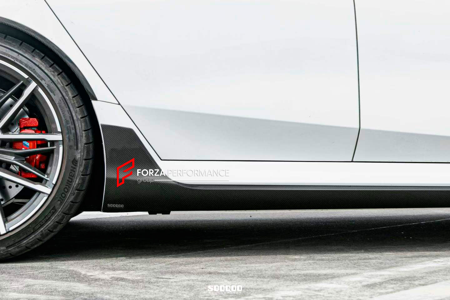 AUTHENTIC SOOQOO DRY CARBON FIBER BODY KIT for BMW M5 G90

Set includes:

Front Lip
Front Bumper Center Trim
Front Bumper Canards
Front Grille
Hood Bonnet
Fender Flares
Side Skirts
Roof Spoiler
Trunk Spoiler
Reflective Strip Cover Trims
Rear Diffuser

Rear Spoiler

Material: Dry Carbon

NOTE: Professional installation is required

Payment ►
Visa
Mastercard
PayPal with a credit card (add 4.4% at checkout)
Payoneer
Cryptocurrency
Shipment ►
By express DHL/UPS/TNT/FedEx
To the local international airport
Speci