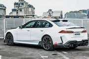 AUTHENTIC SOOQOO DRY CARBON FIBER BODY KIT for BMW M5 G90

Set includes:

Front Lip
Front Bumper Center Trim
Front Bumper Canards
Front Grille
Hood Bonnet
Fender Flares
Side Skirts
Roof Spoiler
Trunk Spoiler
Reflective Strip Cover Trims
Rear Diffuser

Rear Spoiler

Material: Dry Carbon

NOTE: Professional installation is required

Payment ►
Visa
Mastercard
PayPal with a credit card (add 4.4% at checkout)
Payoneer
Cryptocurrency
Shipment ►
By express DHL/UPS/TNT/FedEx
To the local international airport
Speci