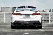 AUTHENTIC SOOQOO DRY CARBON FIBER BODY KIT for BMW M5 G90

Set includes:

Front Lip
Front Bumper Center Trim
Front Bumper Canards
Front Grille
Hood Bonnet
Fender Flares
Side Skirts
Roof Spoiler
Trunk Spoiler
Reflective Strip Cover Trims
Rear Diffuser

Rear Spoiler

Material: Dry Carbon

NOTE: Professional installation is required

Payment ►
Visa
Mastercard
PayPal with a credit card (add 4.4% at checkout)
Payoneer
Cryptocurrency
Shipment ►
By express DHL/UPS/TNT/FedEx
To the local international airport
Speci