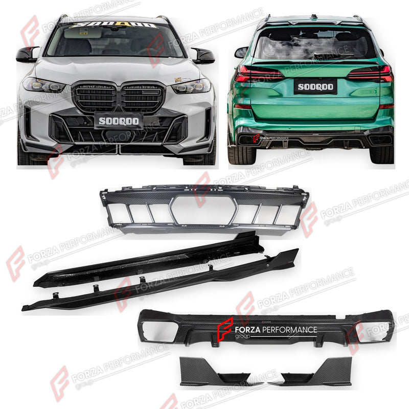 AUTHENTIC SOOQOO DRY CARBON BODY KIT for BMW X5 G05 LCI 2023+