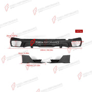 AUTHENTIC SOOQOO DRY CARBON BODY KIT for BMW X5 G05 LCI 2023+ FORZA PERFORMANCE custom fit

Set includes:
Front Bumper Lower Grille
Side Skirts
Rear Diffuser
Rear Bumper Side Splitters

Material: Dry Carbon

NOTE: Professional installation is required.