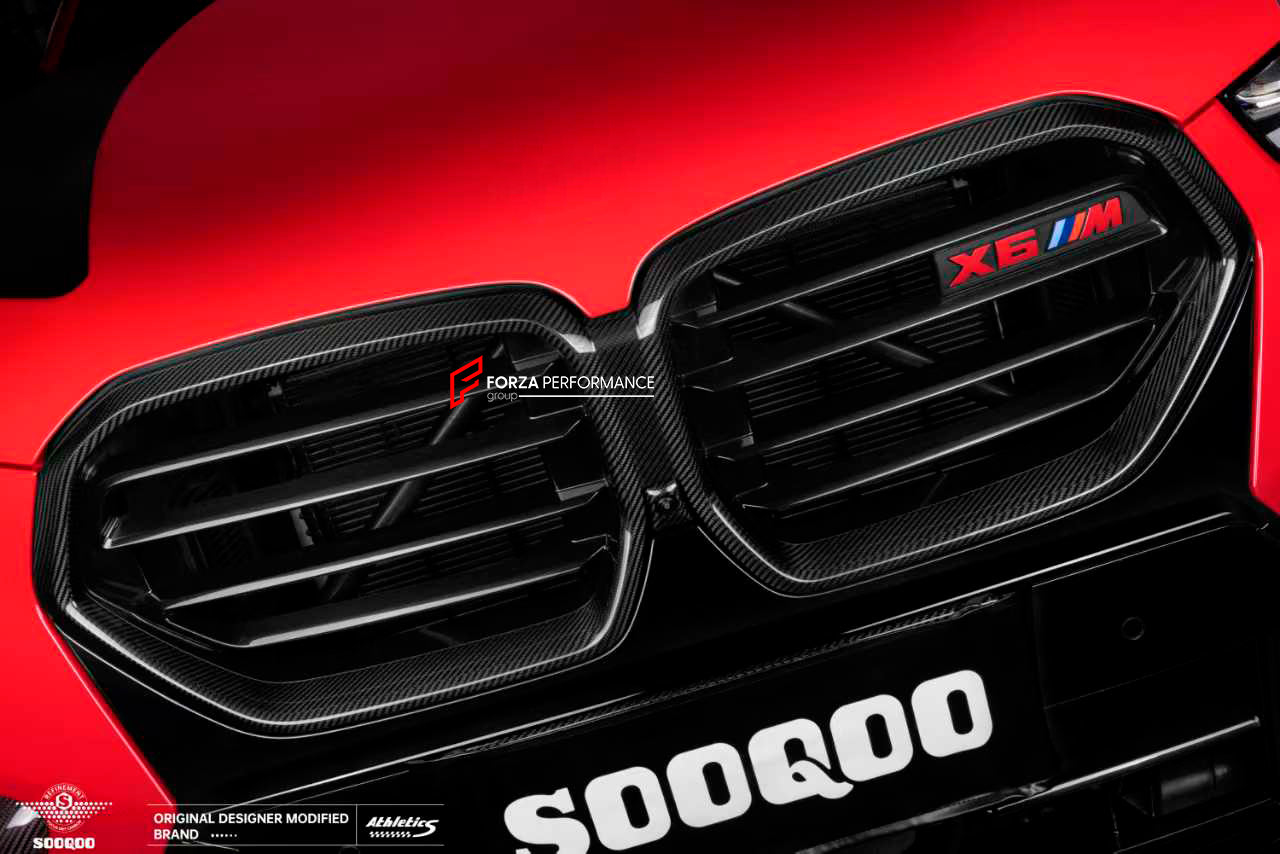 AUTHENTIC SOOQOO DRY CARBON BODY KIT for BMW X6M F96 LCI 2023+



Set includes:

Front Lip
Front Vent Covers
Side Moldings

Rear Spoiler
Rear Bumper Canards
Rear Diffuser

Material: Carbon Fiber


Note: Professional installation is required.
Keywords ►

dry carbon body kit, BMW X6M F96 LCI, carbon fiber aero kit, BMW X6M carbon upgrade, F96 LCI body kit, performance aerodynamic kit, carbon exterior upgrade, BMW X6M tuning, lightweight carbon kit, X6M F96 styling, carbon front lip, rear diffuser X6M, side sk