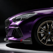 AUTHENTIC SOOQOO DRY CARBON BODY KIT for BMW Z4 G29 2019+
Set includes:

Front Lip
Front Kidney Grilles
Mirror Caps
Side Skirts
Rear Diffuser
Rear Bumper Inserts
Trunk Spoiler
Material: Dry Carbon (Prepreg Carbon Fiber)

NOTE: Professional installation is required.