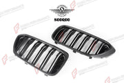 AUTHENTIC SOOQOO DRY CARBON DUAL SLAT FRONT GRILLE for BMW M5 F90 PRE-LCI 2017 - 2020 Forza Performance custom fit buy OEM Style