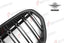 AUTHENTIC SOOQOO DRY CARBON DUAL SLAT FRONT GRILLE for BMW X1 F48 F49 2016 - 2019 Forza Performance custom fit buy OEM Style