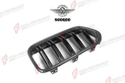 AUTHENTIC SOOQOO DRY CARBON DUAL SLAT FRONT GRILLE for BMW X2 F39 2020+ Forza Performance custom fit buy OEM Style