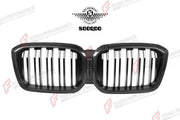 AUTHENTIC SOOQOO DRY CARBON DUAL SLAT FRONT GRILLE for BMW X3 G01 X4 G02 LCI 2022+ Forza Performance custom fit buy OEM Style