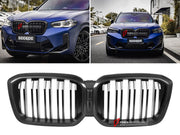 AUTHENTIC SOOQOO DRY CARBON DUAL SLAT FRONT GRILLE for BMW X3 G01 X4 G02 LCI 2022+ Forza Performance custom fit buy OEM Style