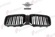 AUTHENTIC SOOQOO DRY CARBON DUAL SLAT FRONT GRILLE for BMW X3 G01 X4 G02 LCI 2022+ Forza Performance custom fit buy OEM Style