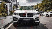 AUTHENTIC SOOQOO DRY CARBON DUAL SLAT FRONT GRILLE for BMW X3M F97 X4M F98 PRE-LCI 2019 - 2021 Forza Performance custom fit buy OEM Style