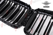 AUTHENTIC SOOQOO DRY CARBON DUAL SLAT FRONT GRILLE for BMW X5 G05 LCI 2023+ Forza Performance custom fit buy OEM Style