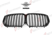 AUTHENTIC SOOQOO DRY CARBON DUAL SLAT FRONT GRILLE for BMW X5M F95 PRE-LCI 2019 - 2023 Forza Performance custom fit buy OEM Style