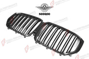 AUTHENTIC SOOQOO DRY CARBON DUAL SLAT FRONT GRILLE for BMW X5M F95 PRE-LCI 2019 - 2023 Forza Performance custom fit buy OEM Style