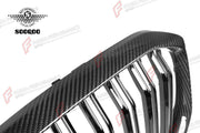 AUTHENTIC SOOQOO DRY CARBON DUAL SLAT FRONT GRILLE for BMW X5M F95 PRE-LCI 2019 - 2023 Forza Performance custom fit buy OEM Style