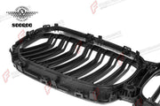 AUTHENTIC SOOQOO DRY CARBON DUAL SLAT FRONT GRILLE for BMW X5M F95 PRE-LCI 2019 - 2023 Forza Performance custom fit buy OEM Style