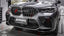 AUTHENTIC SOOQOO DRY CARBON DUAL SLAT FRONT GRILLE for BMW X6 G06 PRE-LCI 2020 - 2023 Forza Performance custom fit buy OEM Style