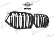 AUTHENTIC SOOQOO DRY CARBON DUAL SLAT FRONT GRILLE for BMW X6 G06 PRE-LCI 2020 - 2023 Forza Performance custom fit buy OEM Style