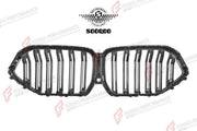 AUTHENTIC SOOQOO DRY CARBON DUAL SLAT FRONT GRILLE for BMW X6 G06 PRE-LCI 2020 - 2023 Forza Performance custom fit buy OEM Style