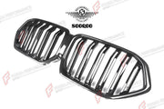 AUTHENTIC SOOQOO DRY CARBON DUAL SLAT FRONT GRILLE for BMW X6 G06 PRE-LCI 2020 - 2023 Forza Performance custom fit buy OEM Style