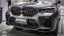 AUTHENTIC SOOQOO DRY CARBON DUAL SLAT FRONT GRILLE for BMW X6M F96 PRE-LCI 2020 - 2023 Forza Performance custom fit buy OEM style design