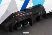 AUTHENTIC SOOQOO DRY CARBON EXHAUST TIPS for BMW M5 G90 G99 2025+ Forza Performance custom fit buy OEM Style