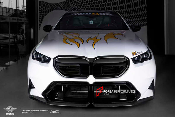 AUTHENTIC SOOQOO DRY CARBON FIBER BODY KIT for BMW M5 G90

Set includes:

Front Lip
Side skirts
Rear Diffuser

Rear Spoiler

Material: Dry Carbon Fiber

NOTE: Professional installation is required

Contact us for pricing

Payment ►
Visa
Mastercard
PayPal with a credit card (add 4.4% at checkout)
Payoneer
Cryptocurrency



Contact us for pricing

Shipment ►
By express DHL/UPS/TNT/FedEx
To the local international airport
Special line by air
Special line by the sea
To Europe and the UK by train

Please let us 