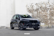 AUTHENTIC SOOQOO DRY CARBON FIBER BODY KIT for BMW X7 G07 LCI 2023+
Set includes:

Front Lip
Front Bumper Air Vent Trims
Front Bumper Side Vent Trims
Front Grille
M Style Side Mirror Covers
Front Fender Trims
Side Door Trims
Side Skirts
Rear Bumper Trims
Rear Diffuser
Roof Spoiler
Rear Spoiler
Material: Dry Carbon

NOTE: Professional installation is required.