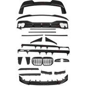 AUTHENTIC SOOQOO DRY CARBON FIBER BODY KIT for BMW X7 G07 LCI 2023+
Set includes:

Front Lip
Front Bumper Air Vent Trims
Front Bumper Side Vent Trims
Front Grille
M Style Side Mirror Covers
Front Fender Trims
Side Door Trims
Side Skirts
Rear Bumper Trims
Rear Diffuser
Roof Spoiler
Rear Spoiler
Material: Dry Carbon

NOTE: Professional installation is required.