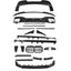 AUTHENTIC SOOQOO DRY CARBON FIBER BODY KIT for BMW X7 G07 LCI 2023+
Set includes:

Front Lip
Front Bumper Air Vent Trims
Front Bumper Side Vent Trims
Front Grille
M Style Side Mirror Covers
Front Fender Trims
Side Door Trims
Side Skirts
Rear Bumper Trims
Rear Diffuser
Roof Spoiler
Rear Spoiler
Material: Dry Carbon

NOTE: Professional installation is required.