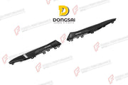 AUTHENTIC SOOQOO DRY CARBON FIBER FRONT BUMPER AIR VENT TRIMS for BMW X7 G07 LCI 2023+
Set includes:

Front Bumper Air Vent Trims
Material: Dry Carbon

NOTE: Professional installation is required.