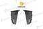AUTHENTIC SOOQOO DRY CARBON FIBER FRONT BUMPER SIDE VENT TRIMS for BMW X7 G07 LCI 2023+
Set includes:

Front Bumper Side Vent Trims
Material: Dry Carbon

NOTE: Professional installation is required.