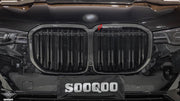 AUTHENTIC SOOQOO DRY CARBON FIBER FRONT GRILLE for BMW X7 G07 2019 - 2022
Set includes:

Front Grille
Material: Dry Carbon

NOTE: Professional installation is required.