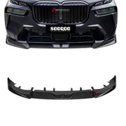 AUTHENTIC SOOQOO DRY CARBON FIBER FRONT LIP for BMW X7 G07 LCI 2023+
Set includes:

Front Lip
Material: Dry Carbon

NOTE: Professional installation is required.