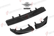 AUTHENTIC SOOQOO DRY CARBON FIBER FRONT LIP for BMW X7 G07 LCI 2023+
Set includes:

Front Lip
Material: Dry Carbon

NOTE: Professional installation is required.