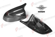 AUTHENTIC SOOQOO DRY CARBON FIBER M STYLE SIDE MIRROR COVERS for BMW X7 G07 2019+
Set includes:

M Style Side Mirror Covers
Material: Dry Carbon

NOTE: Professional installation is required.